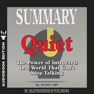  Quiet: The Power of Introverts in a World That Can't Stop Talking 探索內心力量，在喧囂世界中綻放獨特光芒！